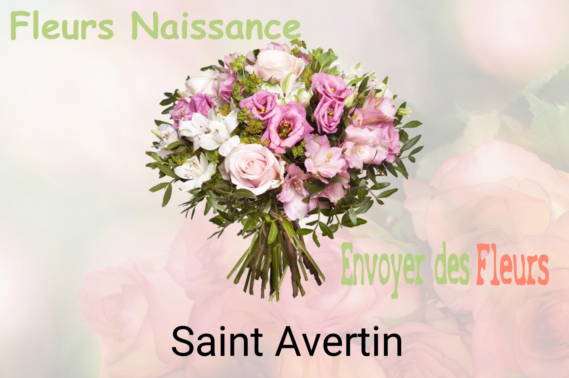 Bouquet de fleurs de naissance livré à Saint-Avertin